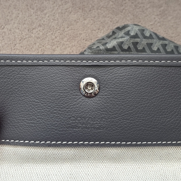 Goyard Black & Gray Goyardine Patterned Tote GM St. Louis - Picture 7 of 13